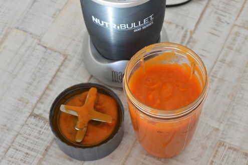 Homemade pumpkin purée