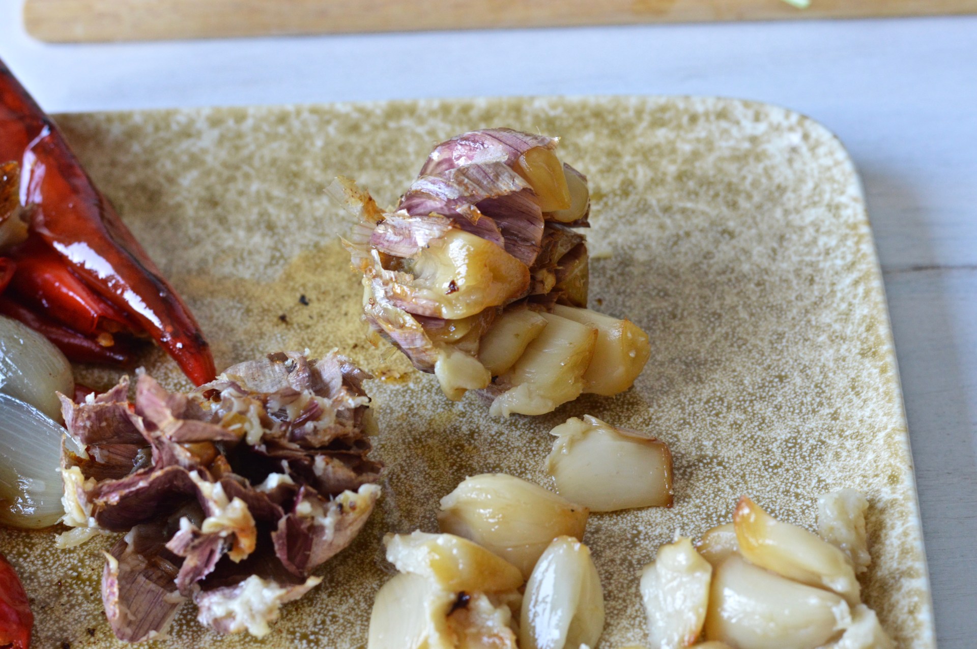 Roasted garlic Roasted garlic