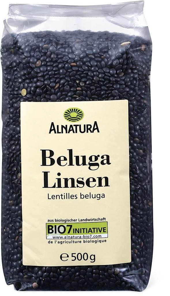 Bag of beluga lentils