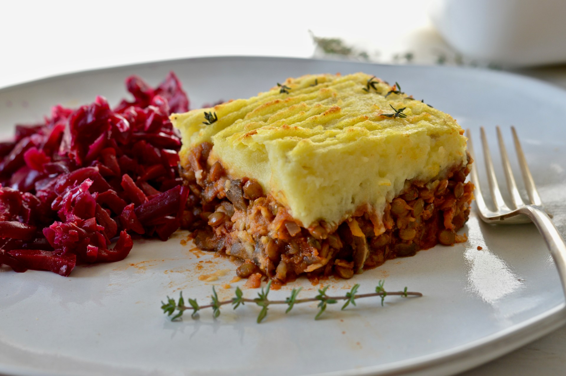 Vegan shepherd's pie