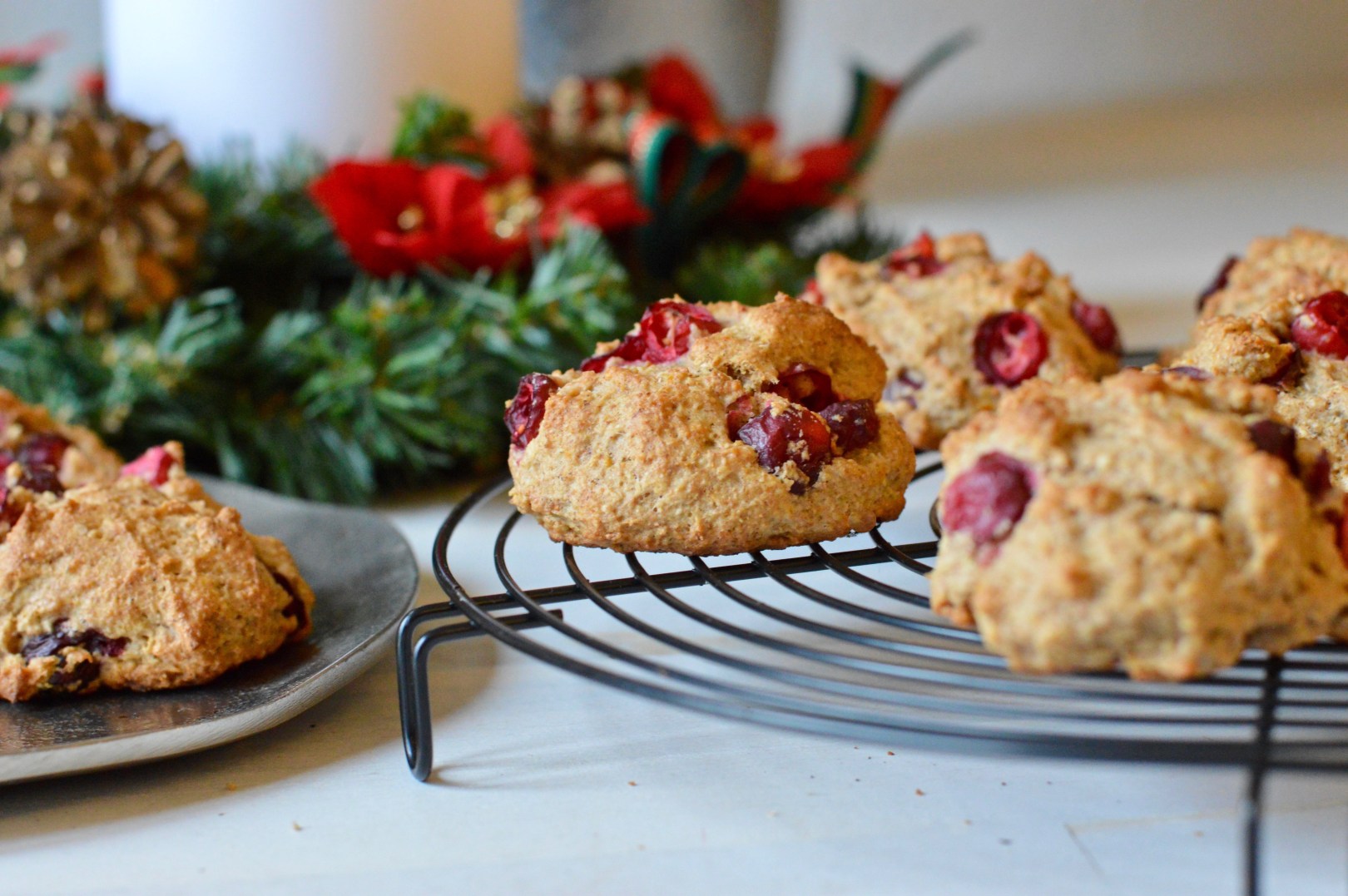 Cranberry scones