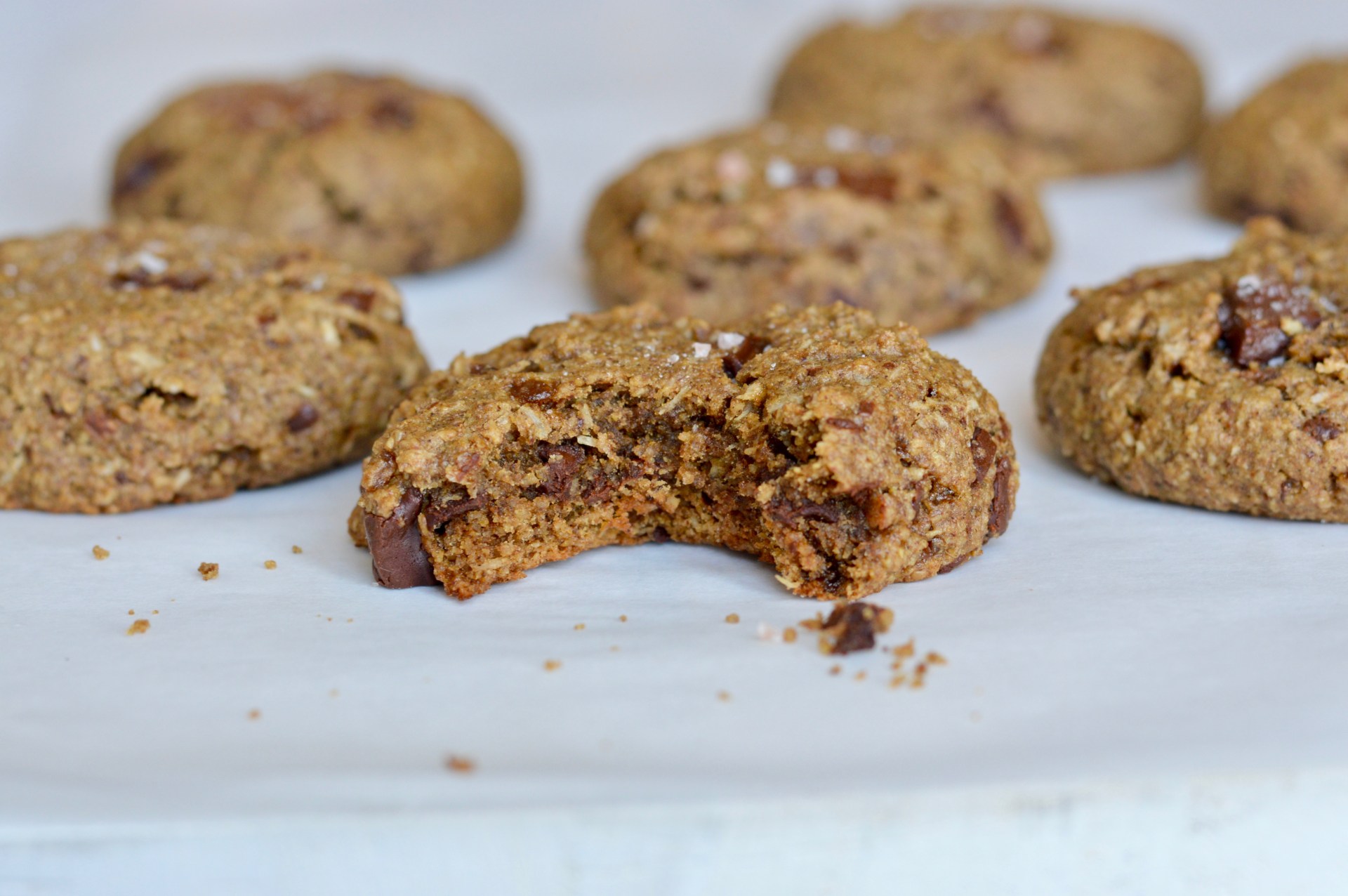 Chocolate chunk gluten-free cookies.