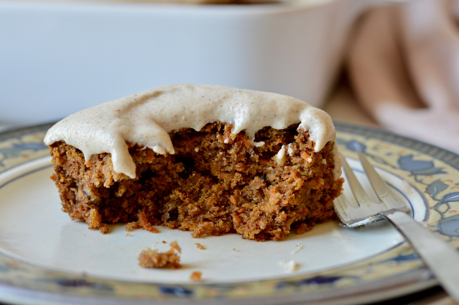 Plant-based carrot cake
